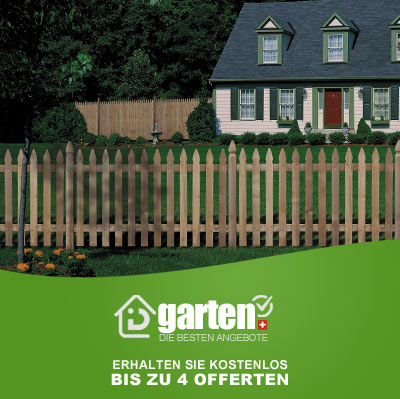 Gartenzaun aus Holz